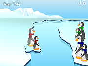 Флеш игра онлайн Семья Пингвина / Penguin Families